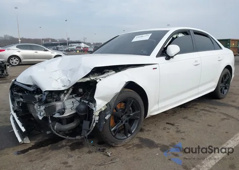 2018 Audi A4 2.0T Tech Ultra Premium/2.0T Ultra Premium z USA, uszkodzony, nr VIN WAUKMAF48JN010418
